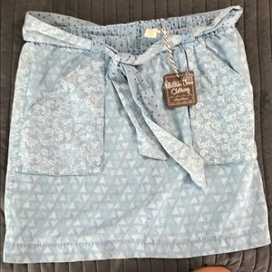 Matilda Jane blue jean skirt
